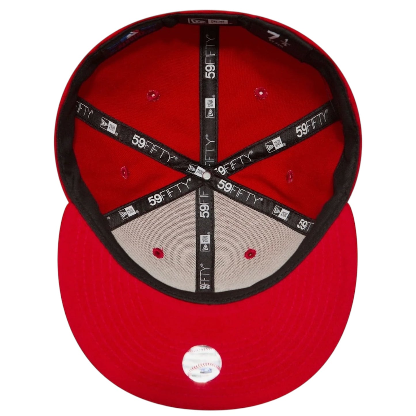 New York Yankees Red Denim Tears 59FIFTY FC EXCLUSIVE Custom