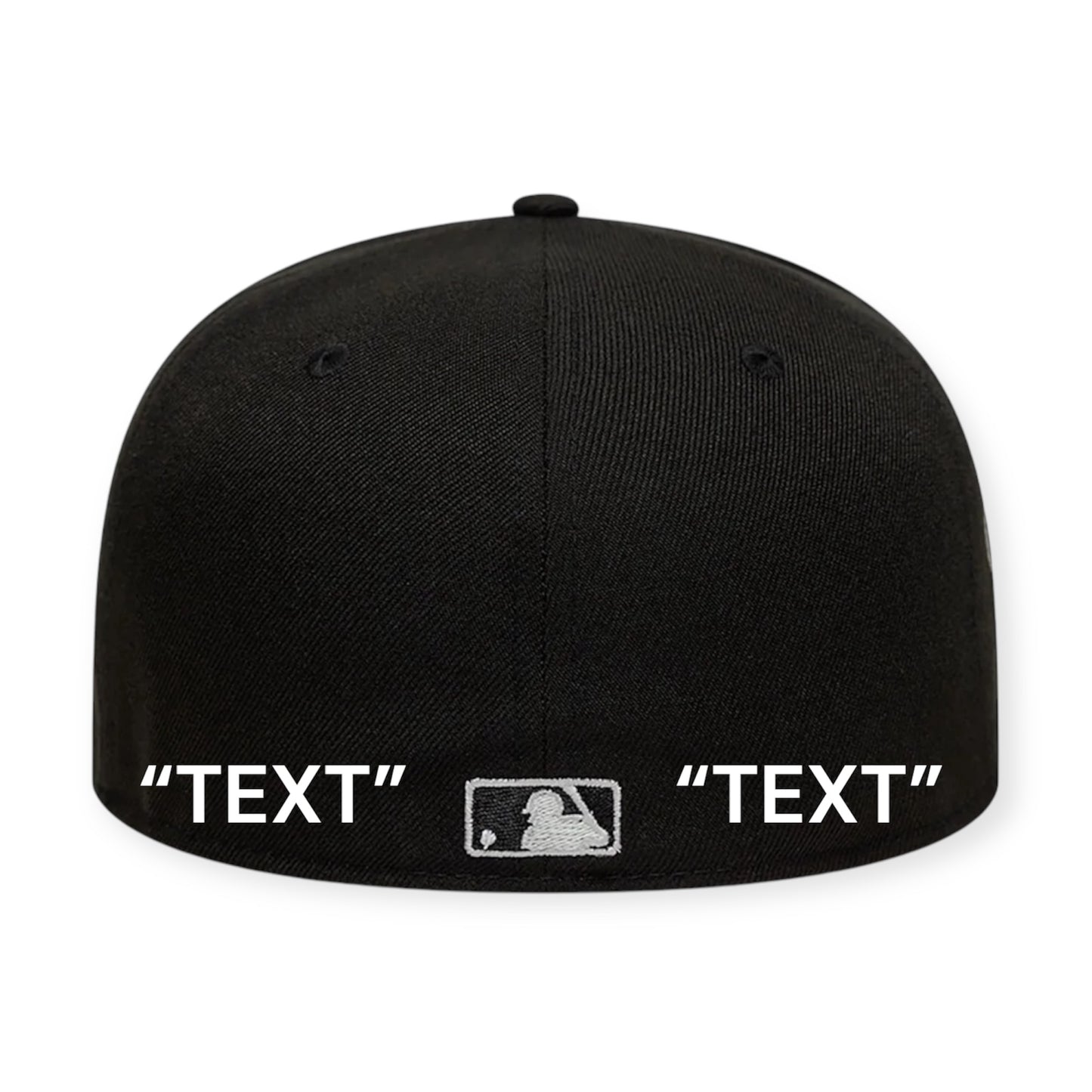 2 text embroidery (back left & right)