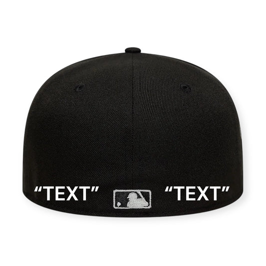 2 text embroidery (back left & right)