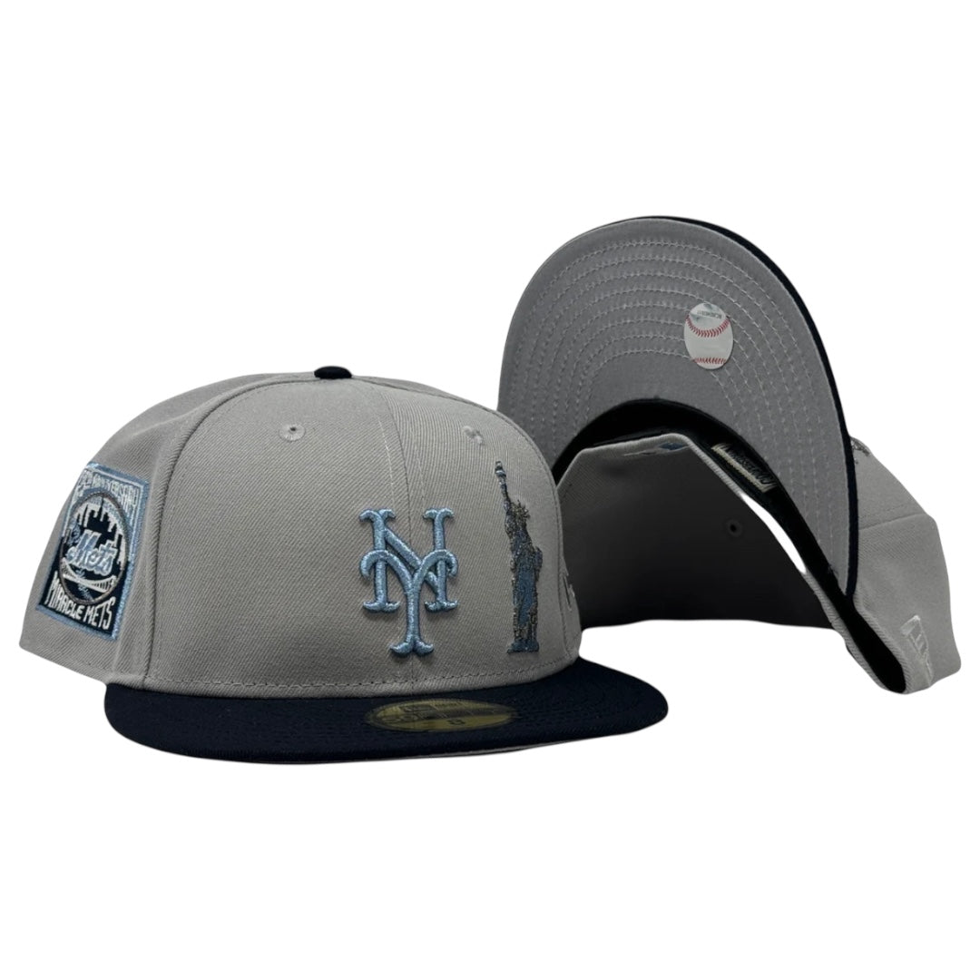 New York Mets 25th Anniversary Grey/Icy Blue 59FIFTY