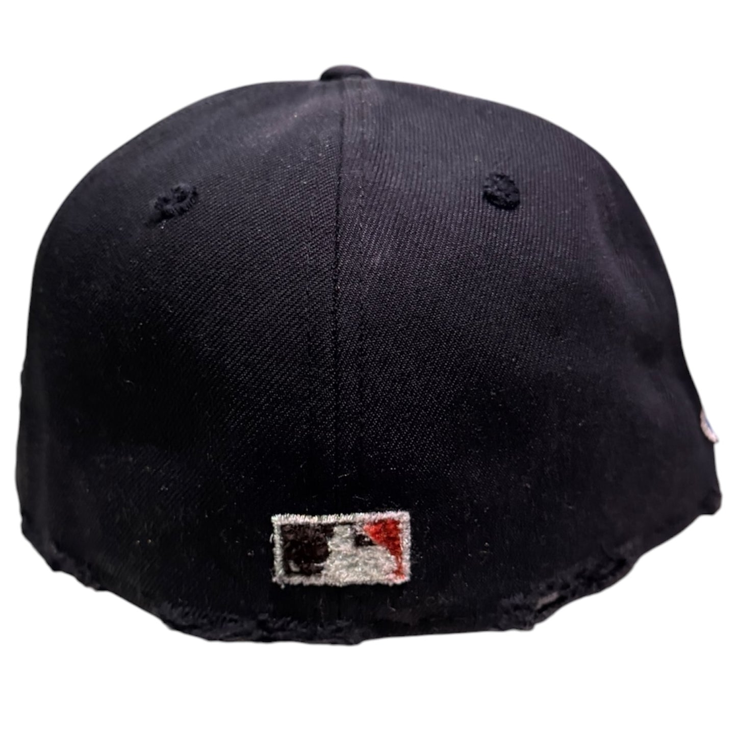 New York Yankees Pearls Subway Series Navy Distressed 59FIFTY FC Exclusive Custom