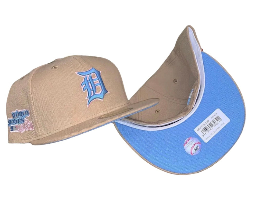 Detroit Tigers WS 1984 Camel Sky Blue 59FIFTY