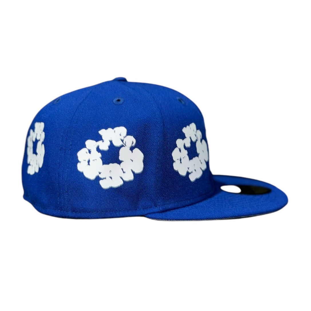 New York Yankees Denim Tears Royal Blue FC Exclusive 59FIFYY