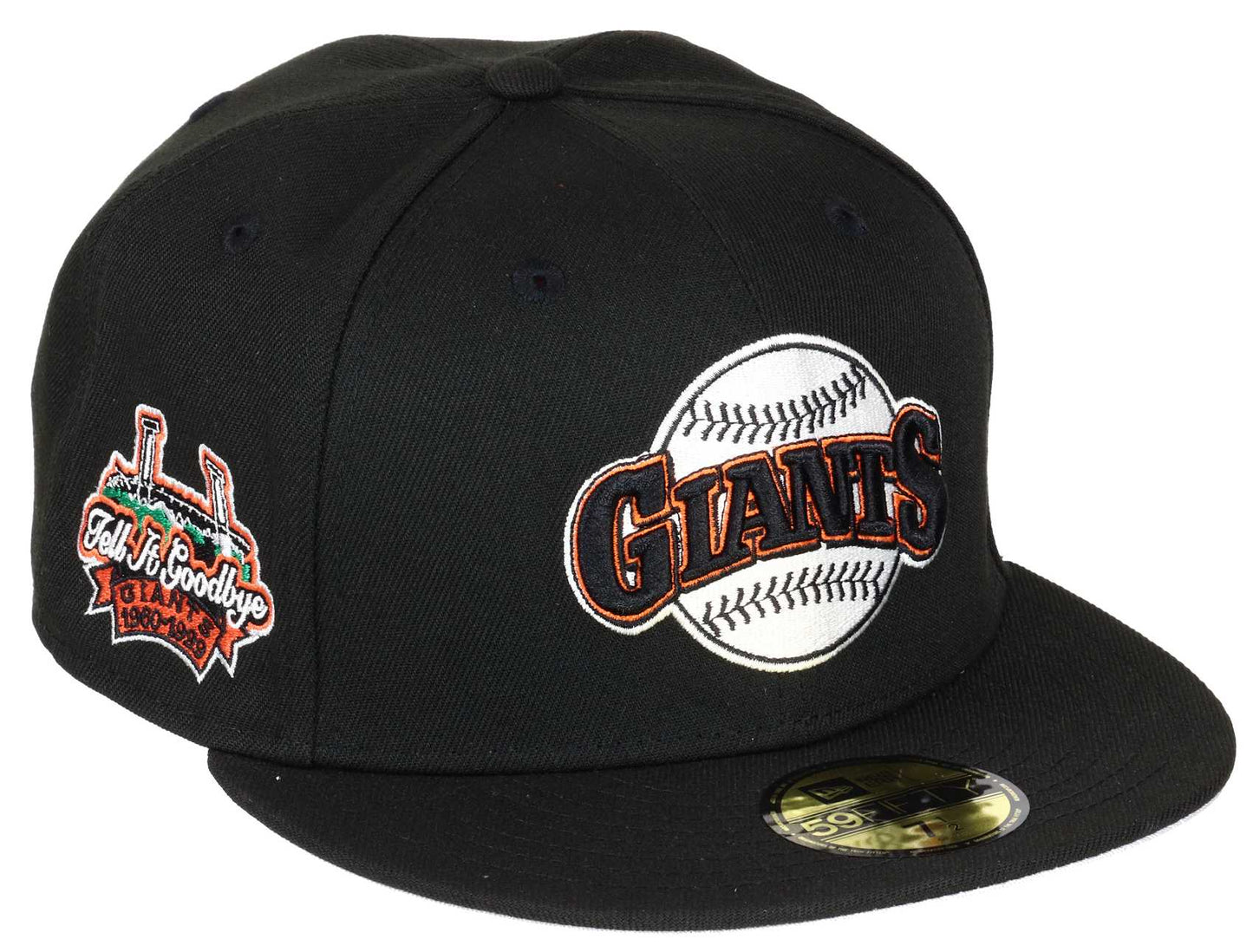 San Francisco Giants Tell It Goodbye Sidepatch Black 59FIFTY