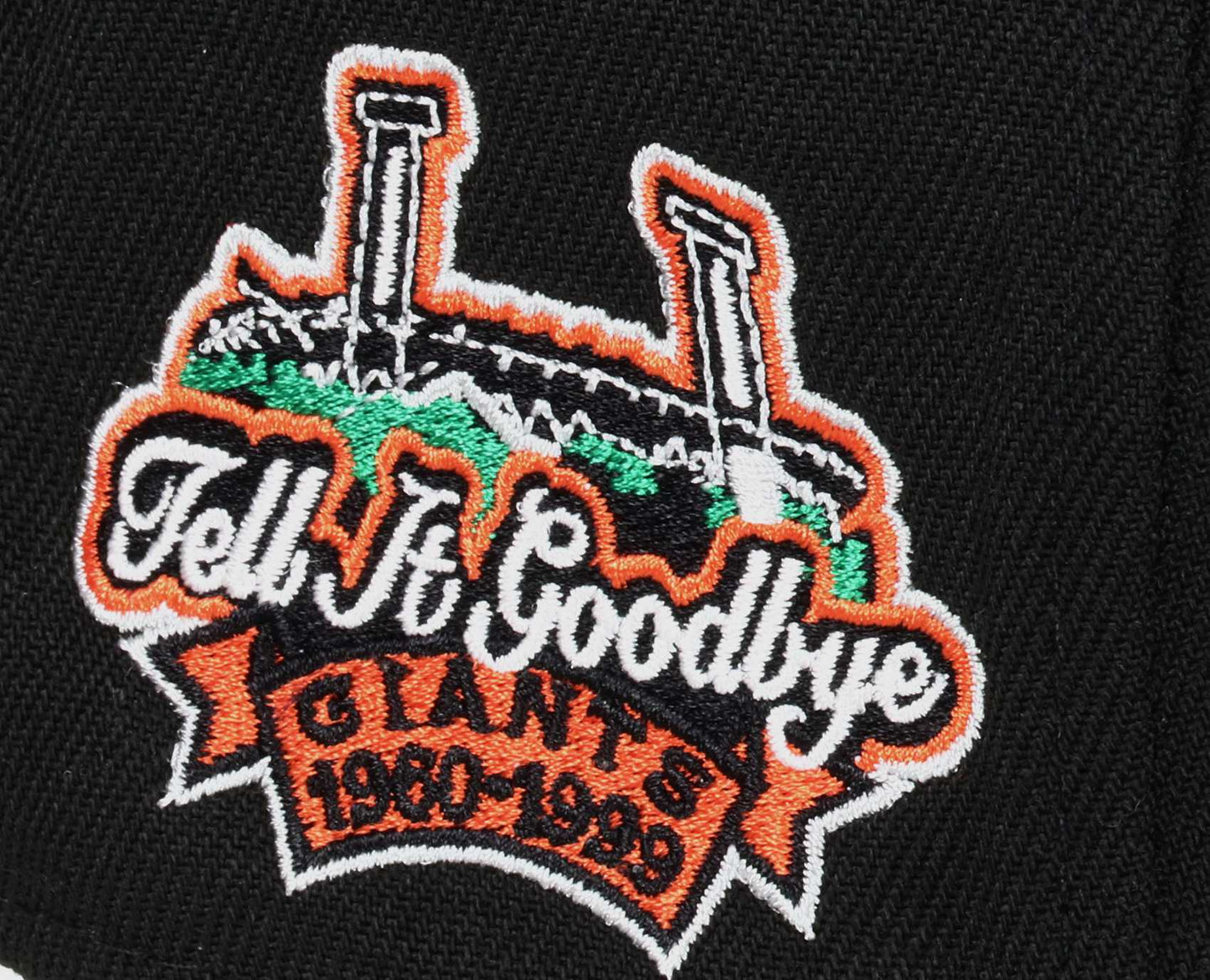 San Francisco Giants Tell It Goodbye Sidepatch Black 59FIFTY