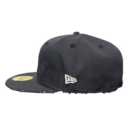 New York Yankees Subway Series Navy Distressed 59FIFTY FC Exclusive Custom