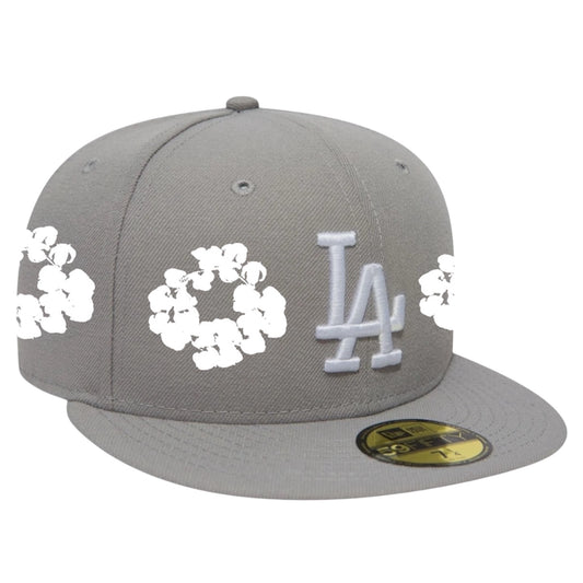 Los Angeles Dodgers Grey Denim Tears Custom 59FIFTY FC EXCLUSIVE