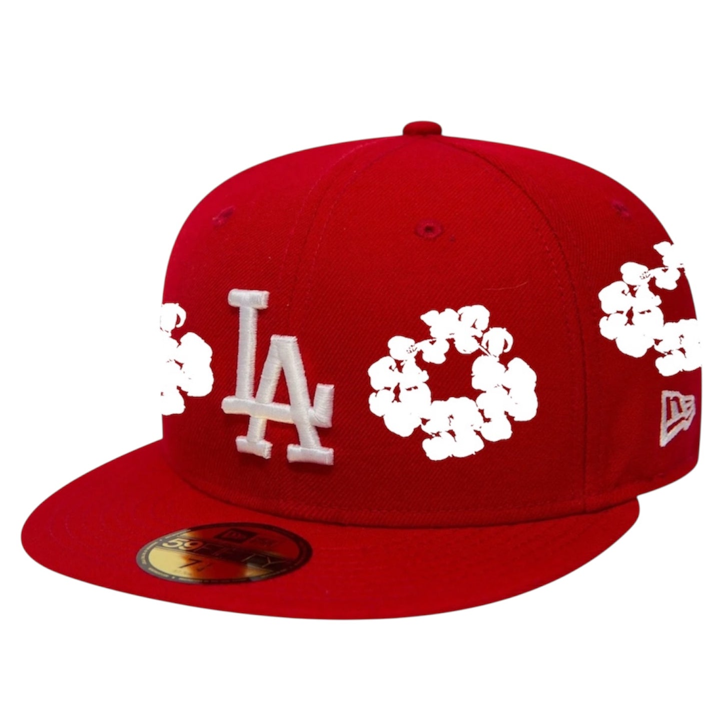 Los Angeles Dodgers Red Denim Tears Custom 59FIFTY FC EXCLUSIVE