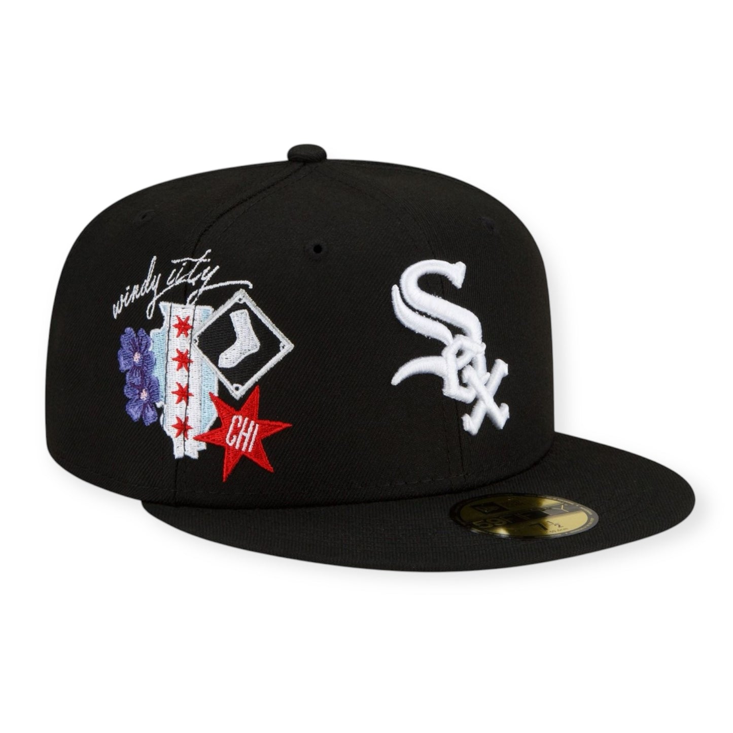 Chicago White Sox City Cluster Black 59FIFTY