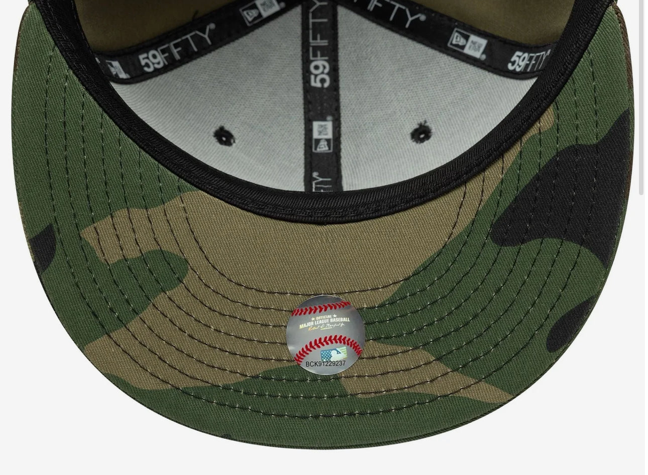New York Yankees Camo Denim Tears 59FIFTY FC EXCLUSIVE Custom