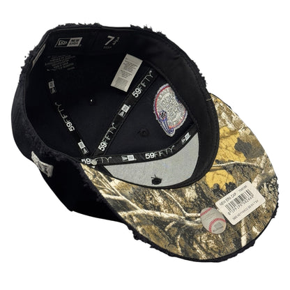 New York Yankees Subway Series Navy Distressed 59FIFTY FC Exclusive Custom