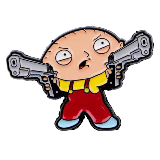 Stewie Double Pistol Pin