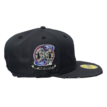 New York Yankees Subway Series Navy Distressed 59FIFTY FC Exclusive Custom
