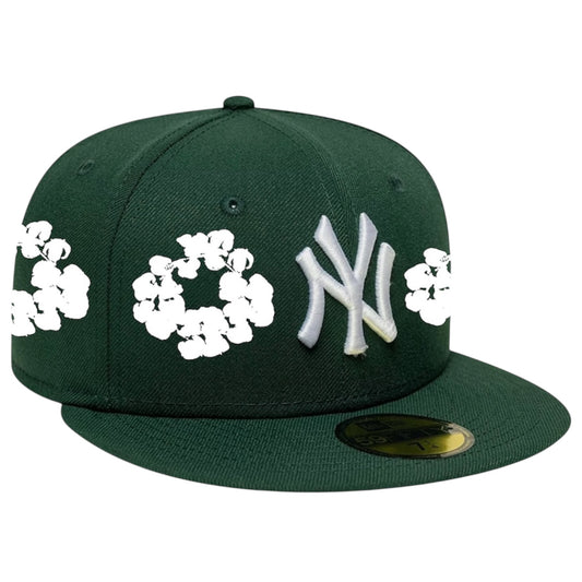 New York Yankees Brown Denim Tears 59FIFTY FC EXCLUSIVE Custom