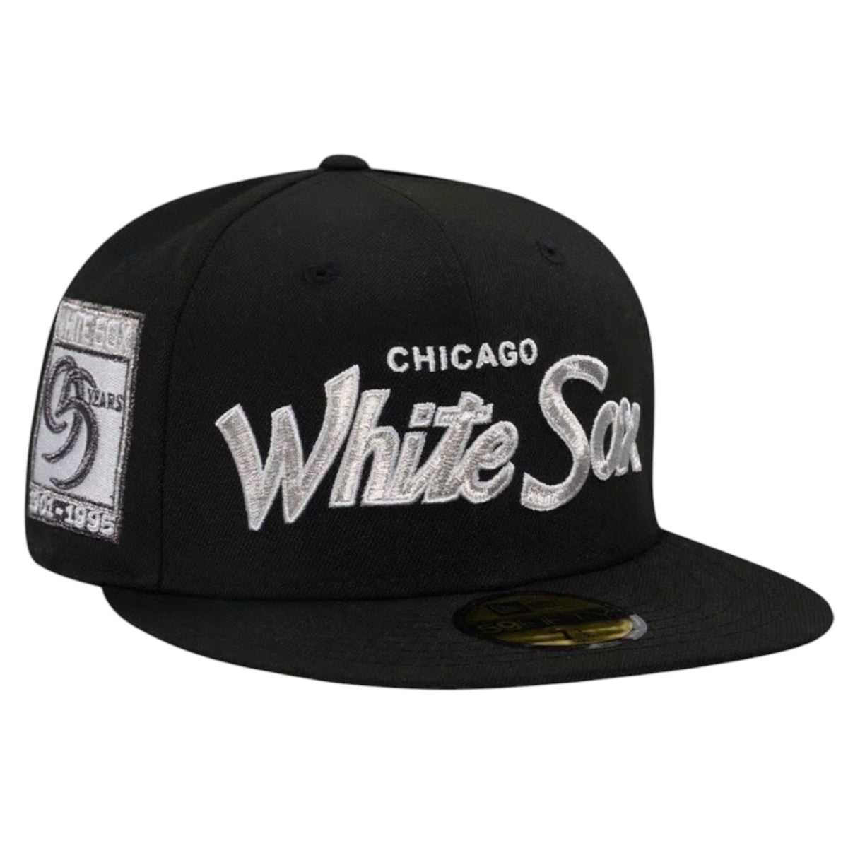 Chicago White Sox Script Black 59FIFTY