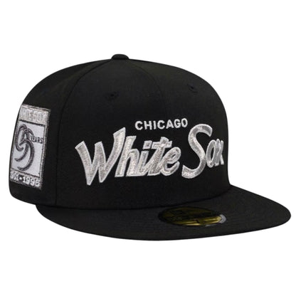 Chicago White Sox Script Black 59FIFTY