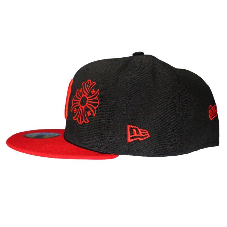 New York Yankees Chrome Hearts Red/Black 59FIFTY