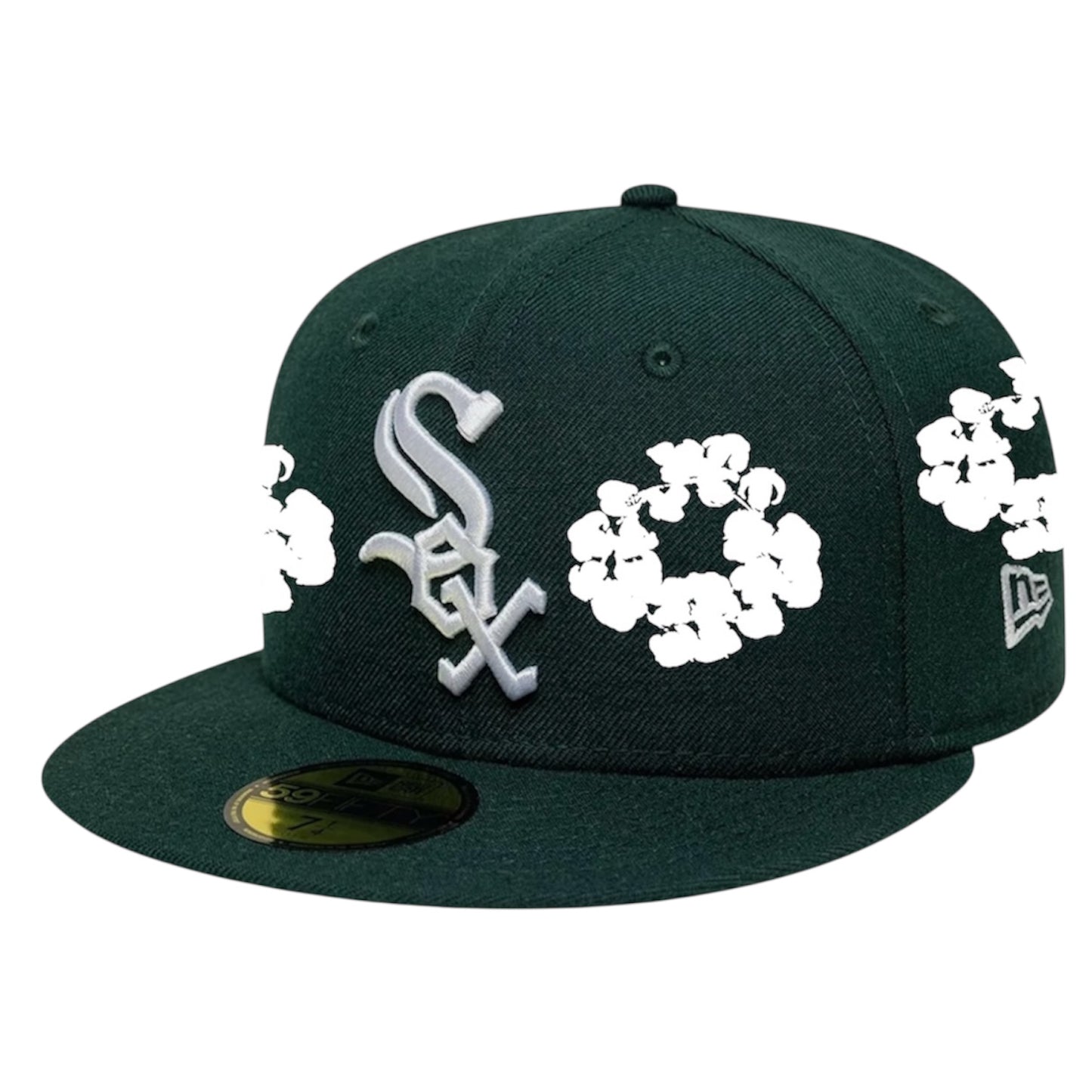 Chicago White Sox Green Denim Tears Custom 59FIFTY FC EXCLUSIVE