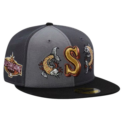 Seattle Mariners All Star Game 2001 Grey Pinewheel 59FIFTY