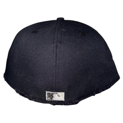 New York Yankees Iced Out 1999 WS Navy Distressed 59FIFTY FC Exclusive Custom
