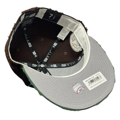 Houston Astros Brown/Green Distressed 59FIFTY FC Exclusive Custom
