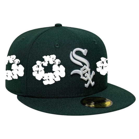 Chicago White Sox Green Denim Tears Custom 59FIFTY FC EXCLUSIVE