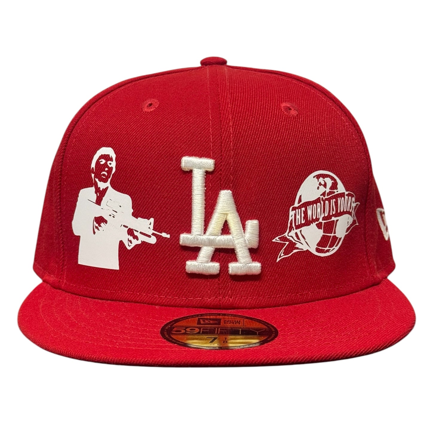 Los Angeles Dodgers Scarface Red 59FIFTY FC Exclusive Custom