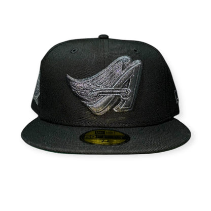 Anaheim Angels World Series 20th Anniversary Storm Print Black/Green FC Exclusive 59FIFTY