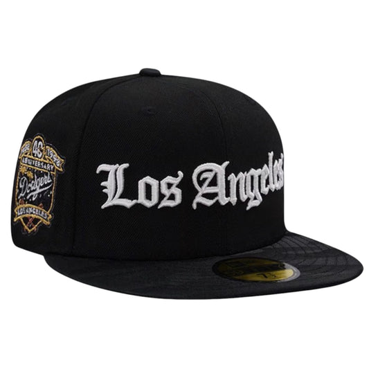 Los Angeles Dodgers 40th Anniversary Black 59FIFTY
