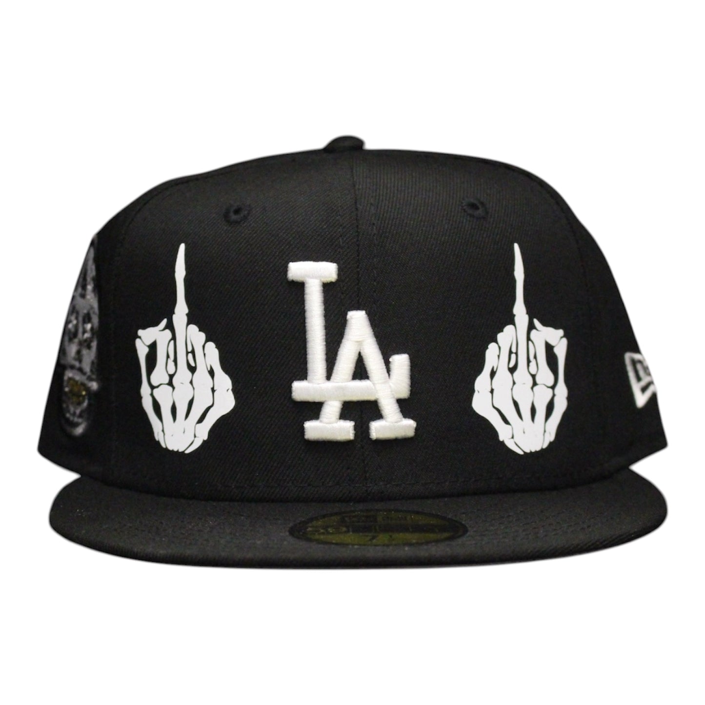 Los Angeles Dodgers Skeleton Middle Finger 59FIFTY