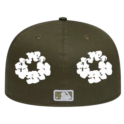 Seattle Mariners Olive Denim Tears Custom 59FIFTY FC EXCLUSIVE