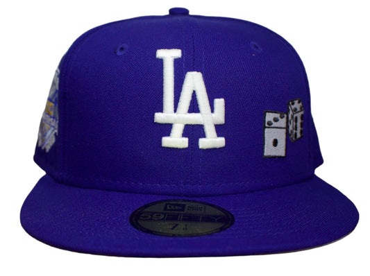 Los Angeles Dodgers Dice 50th Anniversary 59FIFTY