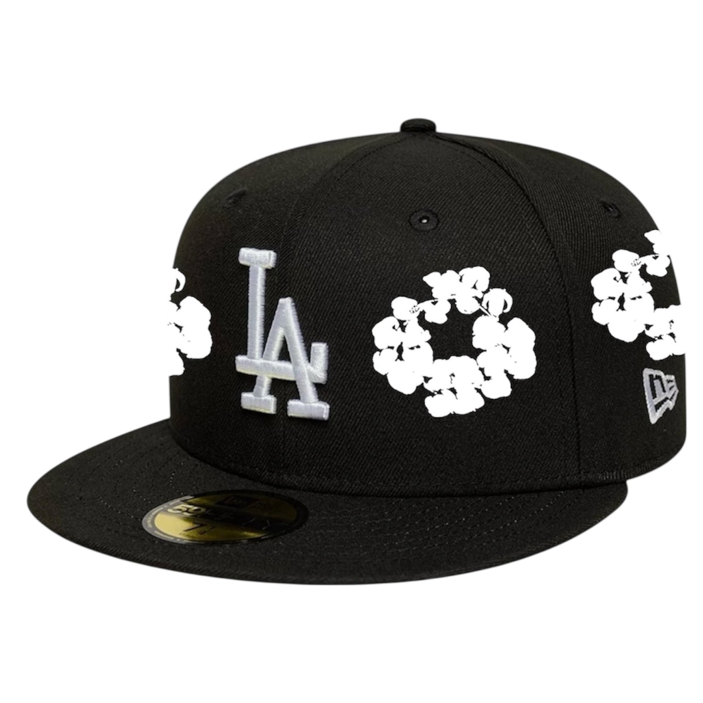 Los Angeles Dodgers Black Denim Tears Custom 59FIFTY FC EXCLUSIVE