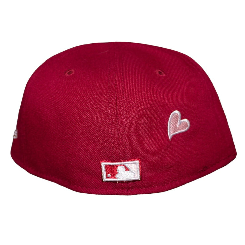 Philadelphia Phillies Pink Heart Veterans Stadium Side Patch 59FIFTY