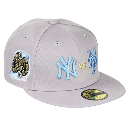 NY Yankees VS NY Mets Subway Series Grey/Icy Blue 59FIFTY