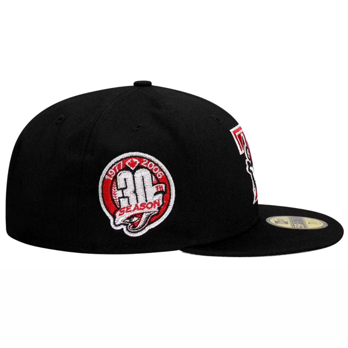 Toronto Blue Jays 30th Anniversary Black 59FIFTY