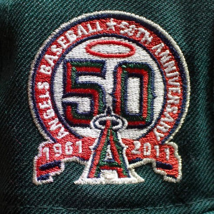 Anaheim Angels Forest Green 50th Anniversary 59FIFTY
