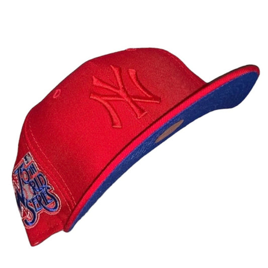 New York Yankees Red 75th WS Royal Blue UV 59FIFTY