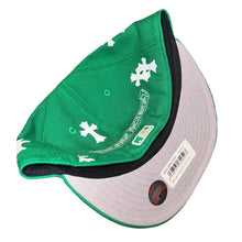 Load image into Gallery viewer, FC Exclusive Boston Red Sox Green Chrome Hearts 59FIFTY
