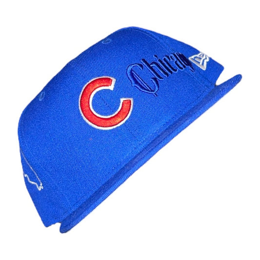 Chicago Cubs Royal Blue Script 59FIFTY