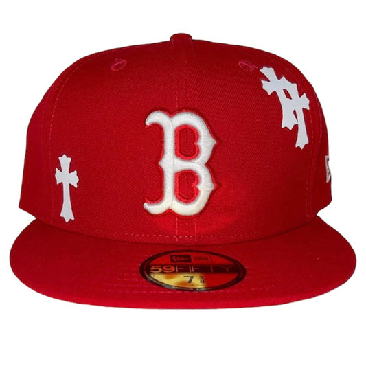 FC Exclusive Boston Red Sox Red Chrome Hearts 59FIFTY