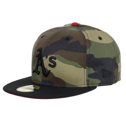 Oakland Athletics Green Camo 59FIFTY