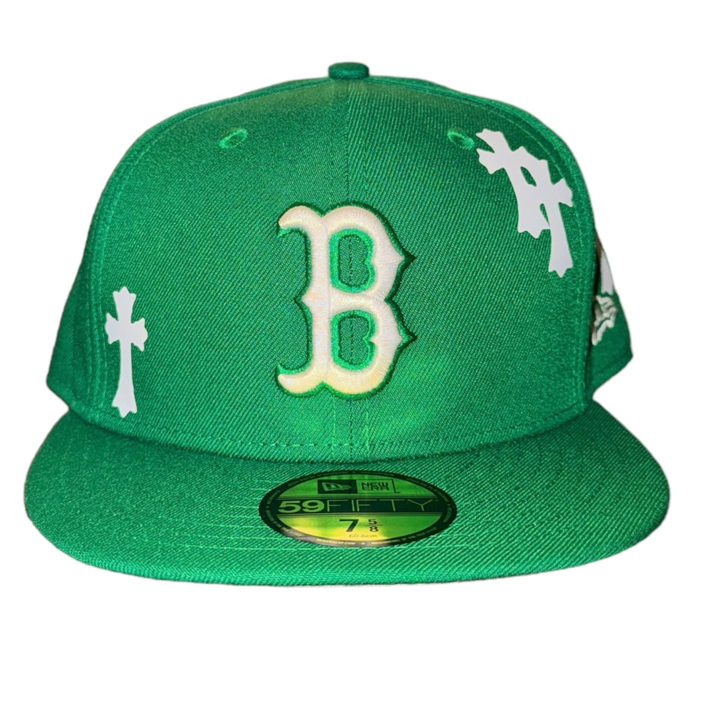 FC Exclusive Boston Red Sox Green Chrome Hearts 59FIFTY