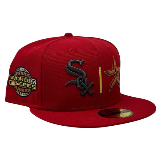 Chicago White Sox VS Houston Astros 2005 World Series Red 59FIFTY