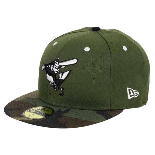 Baltimore Orioles Olive/Camo 59FIFTY