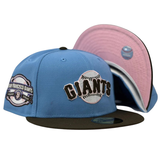 San Francisco Giants 2000 Inaugural Season Sky Blue/Brown 59FIFTY