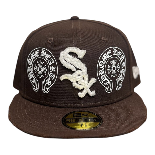 Chicago White Sox Chrome Hearts Distressed 59FIFTY FC EXCLUSIVE