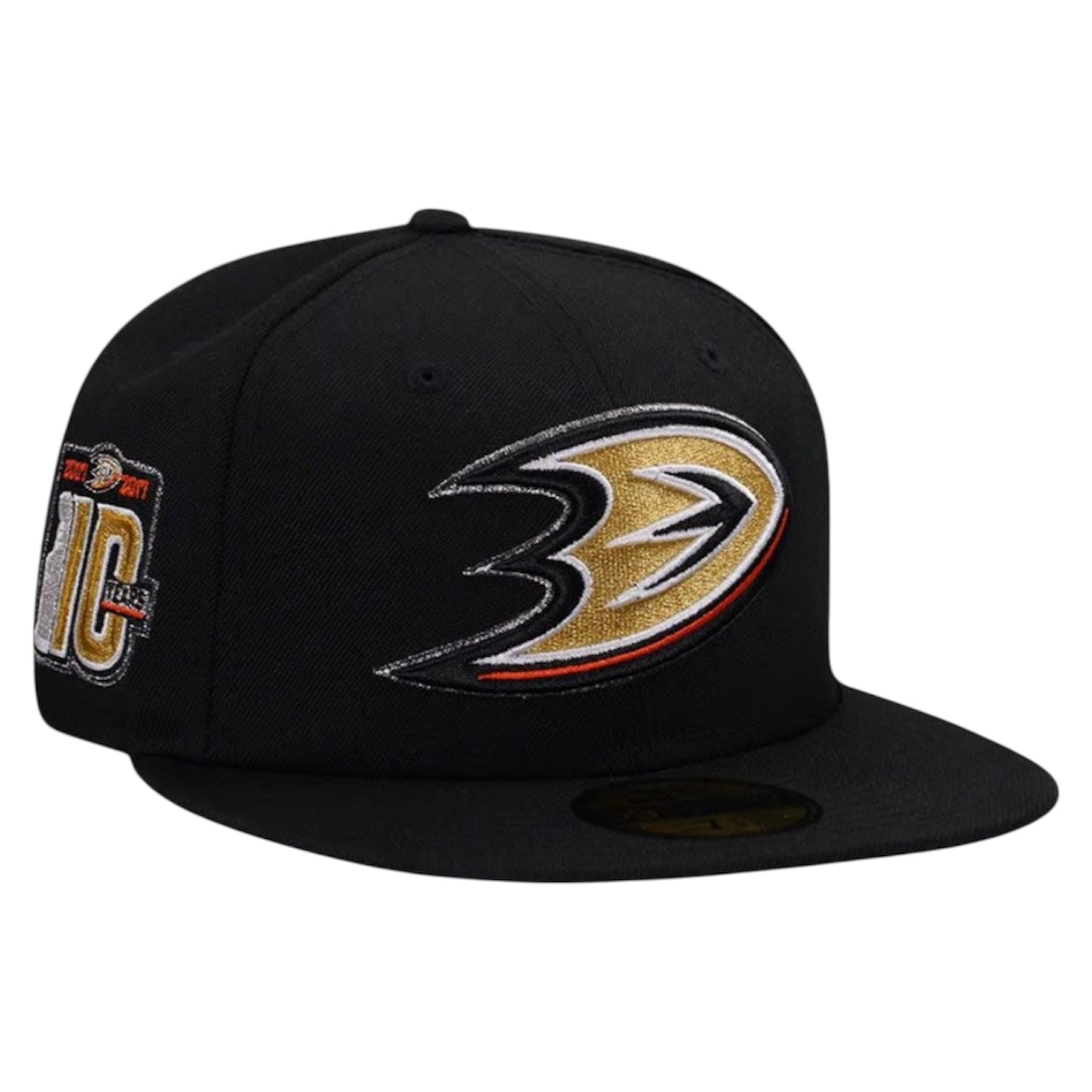 Anaheim Ducks Stanley Cup 10TH Anniversary Black 59FIFTY